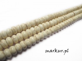 Howlit ecru oponka  4/6 mm sznur