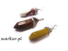 Jaspis mokait zawieszka 6/23 mm