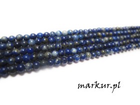Lapis lazuli kula  3 mm sznur