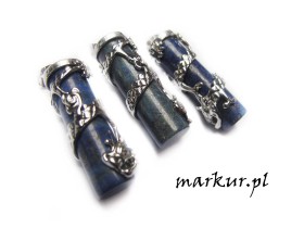 Lapis lazuli zawieszka 13/36 mm