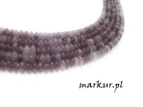 Awenturyn purpurowy oponka 2/4 mm sznur