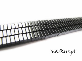 Obrazek dla: Hematyt kwadrat  4 mm sznur