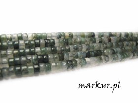 Agat mszysty talarek 2/4 mm sznur