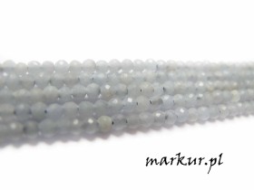Angelit fasetka kula  3 mm sznur