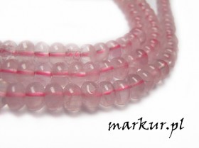 Obrazek dla: Kwarc różowy oponka 2/4 mm sznur