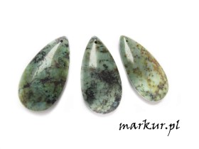 Obrazek dla: Turkus afrykański zawieszka łezka 12/40 mm