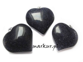 Obrazek dla: Noc Kairu serce zawieszka 40 mm