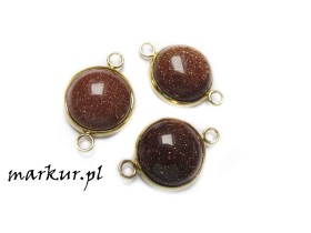 Obrazek dla: Piasek pustyni łącznik moneta 14 mm