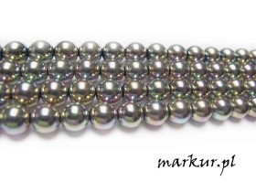 Obrazek 2 dla: Hematyt kolor tęczowy kula  6 mm sznur