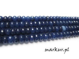 Obrazek dla: Jadeit chabrowy fasetka oponka 5/8 mm sznur