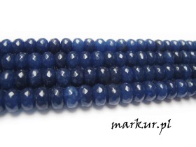 Obrazek 2 dla: Jadeit chabrowy fasetka oponka 5/8 mm sznur