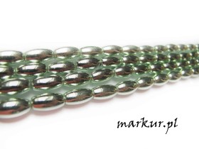 Obrazek 2 dla: Hematyt kolor pistacjowy ryż 6/12 mm sznur