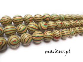 Obrazek dla: Koraliki fimo kula 13 mm sznur